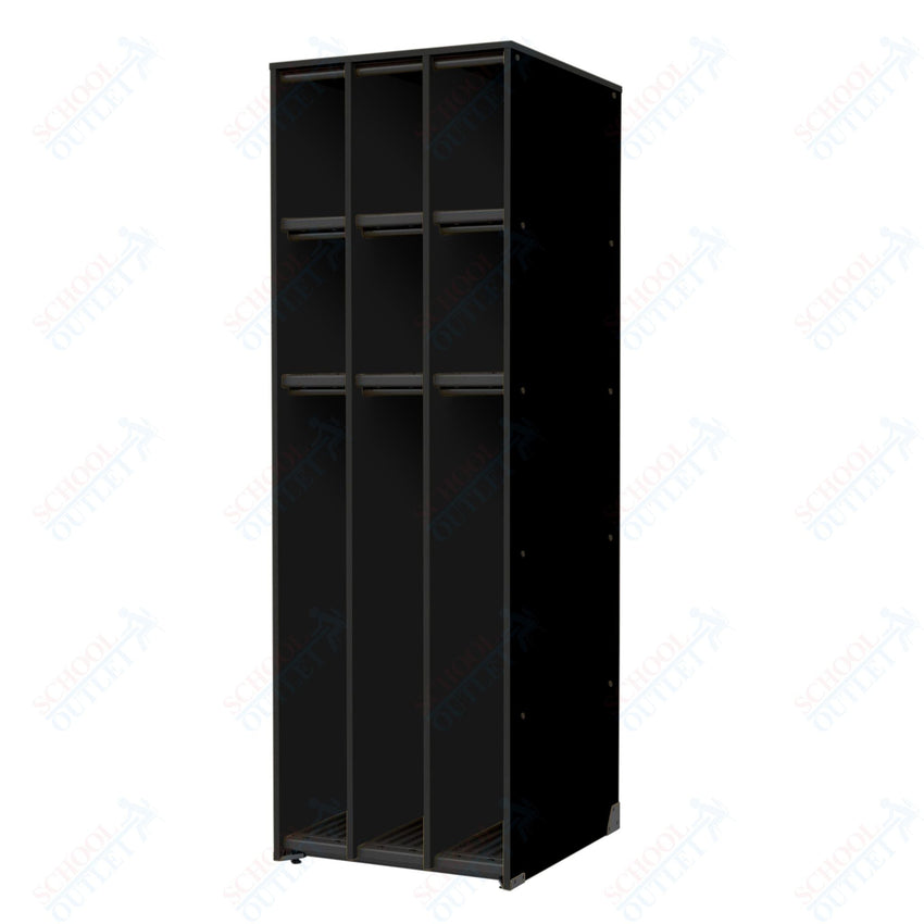 Marco Band - Stor Collection 6 Small/3 Large Compartment 27" Deep Instrument Storage Cabinet 84"H (BS106) - SchoolOutlet