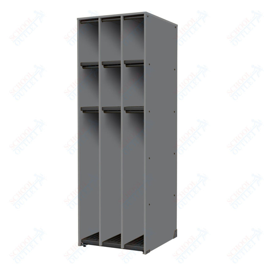 Marco Band - Stor Collection 6 Small/3 Large Compartment 27" Deep Instrument Storage Cabinet 84"H (BS106) - SchoolOutlet