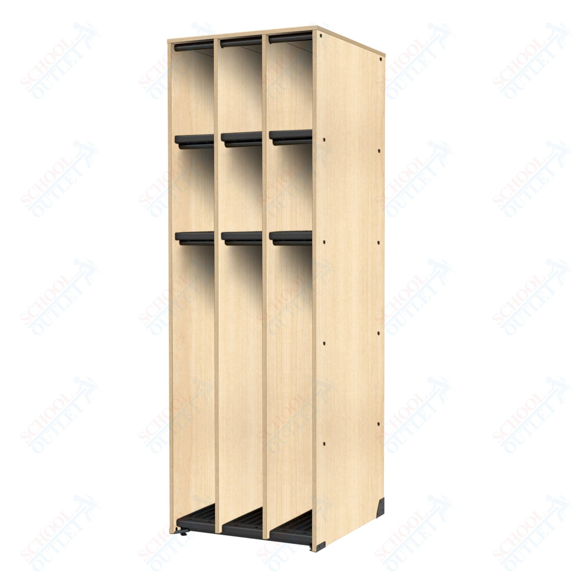 Marco Band - Stor Collection 6 Small/3 Large Compartment 27" Deep Instrument Storage Cabinet 84"H (BS106) - SchoolOutlet