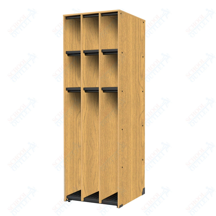 Marco Band - Stor Collection 6 Small/3 Large Compartment 27" Deep Instrument Storage Cabinet 84"H (BS106) - SchoolOutlet