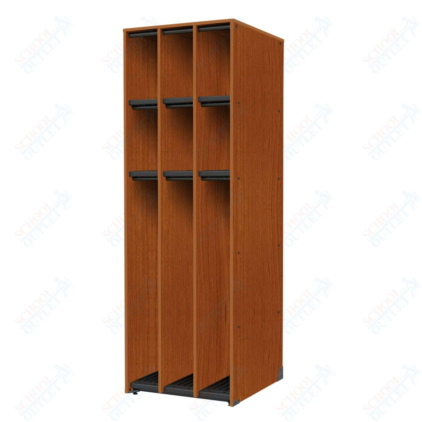 Marco Band - Stor Collection 6 Small/3 Large Compartment 27" Deep Instrument Storage Cabinet 84"H (BS106) - SchoolOutlet
