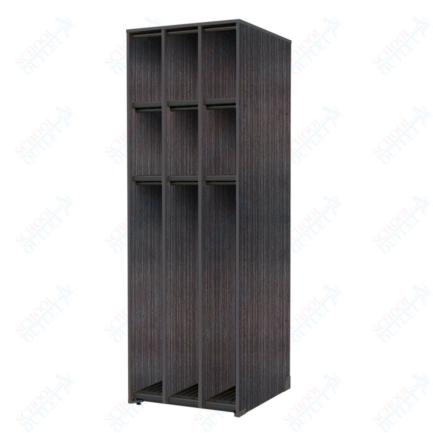 Marco Band - Stor Collection 6 Small/3 Large Compartment 27" Deep Instrument Storage Cabinet 84"H (BS106) - SchoolOutlet