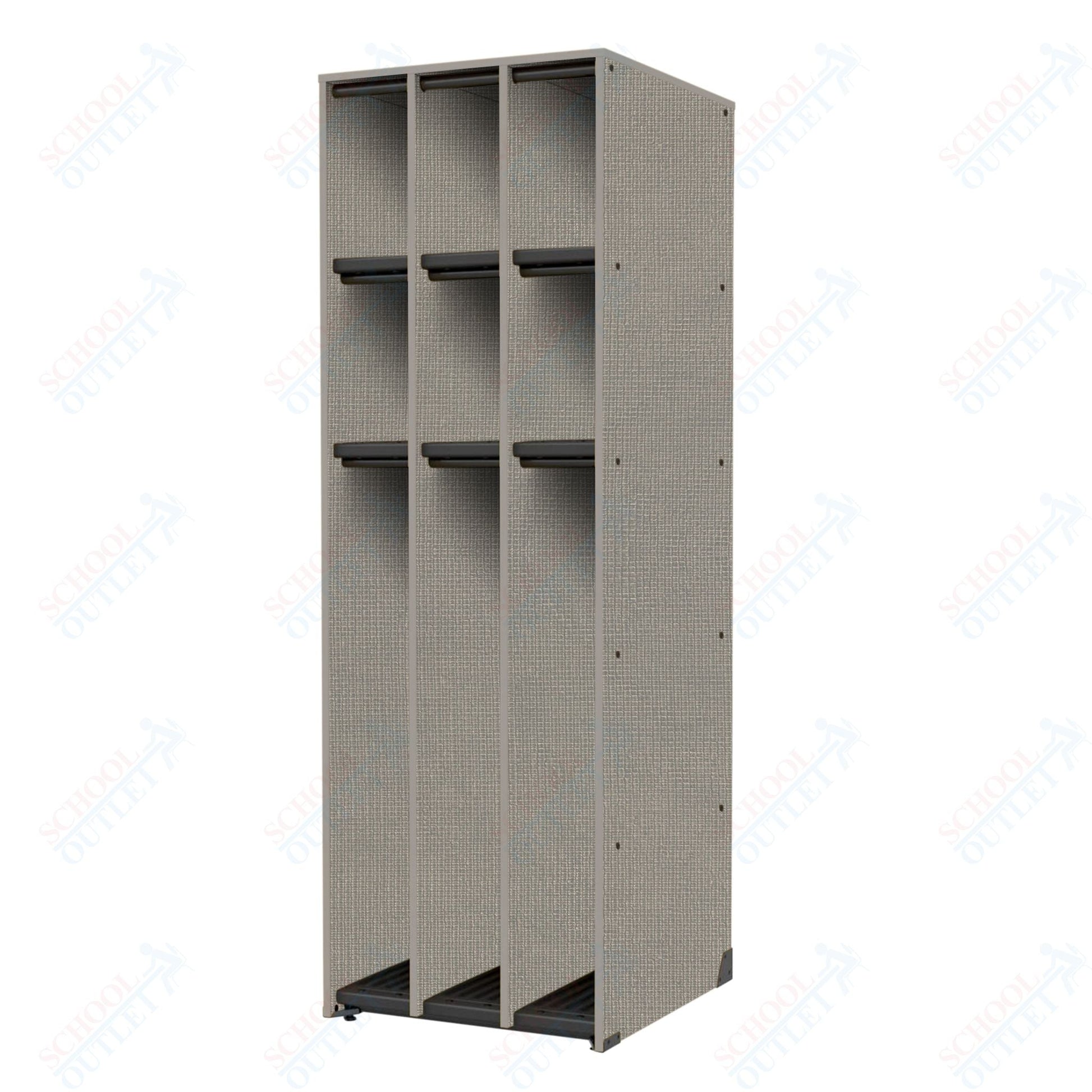 Marco Band - Stor Collection 6 Small/3 Large Compartment 27" Deep Instrument Storage Cabinet 84"H (BS106) - SchoolOutlet