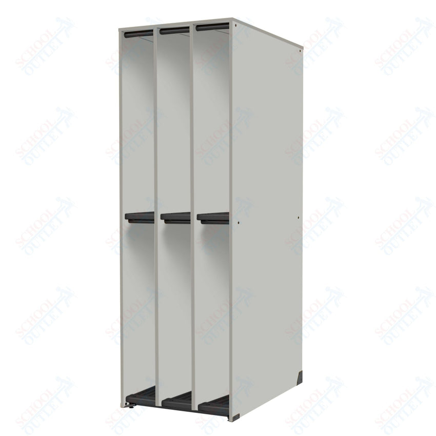 Marco Band - Stor Collection 6 Compartment 38" Deep Instrument Storage Cabinet 84"H (BS107) - SchoolOutlet