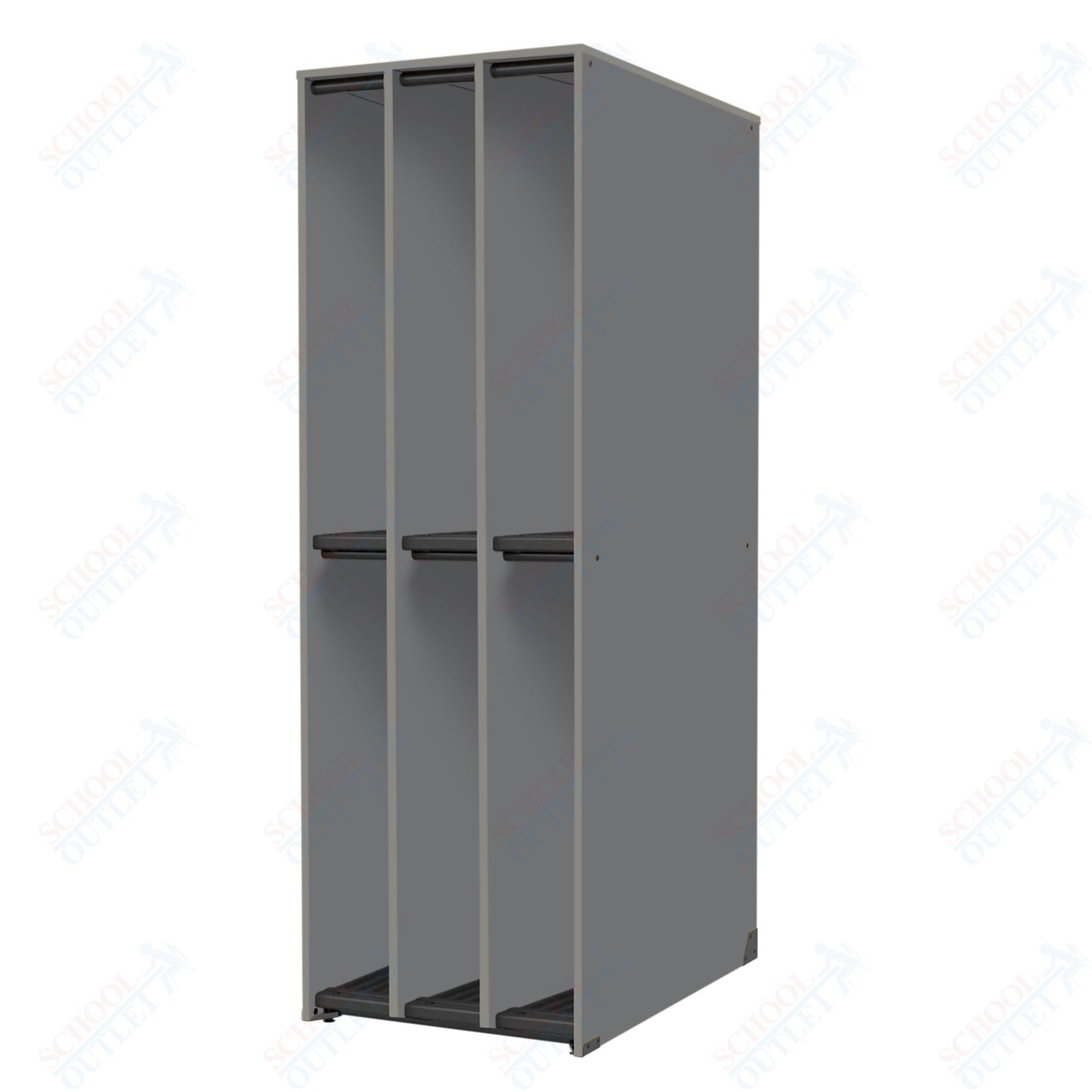 Marco Band - Stor Collection 6 Compartment 38" Deep Instrument Storage Cabinet 84"H (BS107) - SchoolOutlet