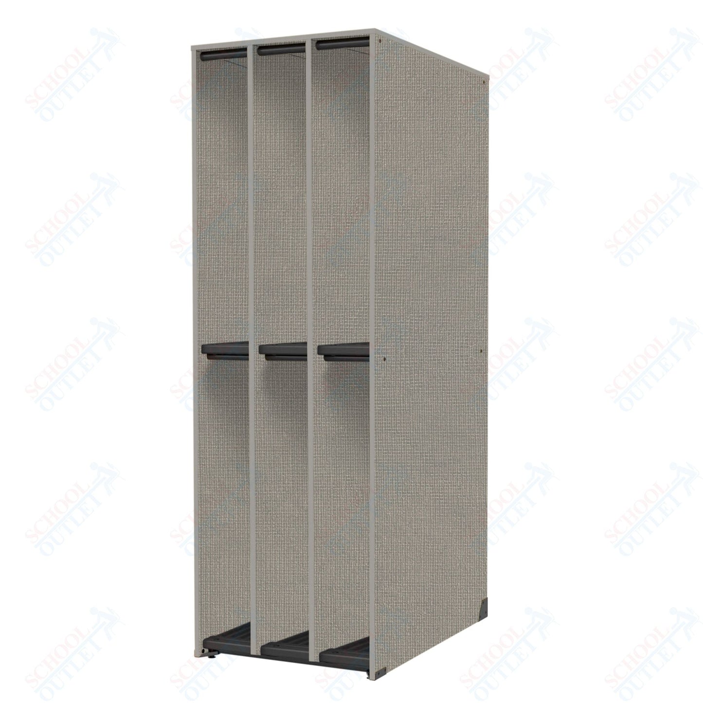 Marco Band - Stor Collection 6 Compartment 38" Deep Instrument Storage Cabinet 84"H (BS107) - SchoolOutlet