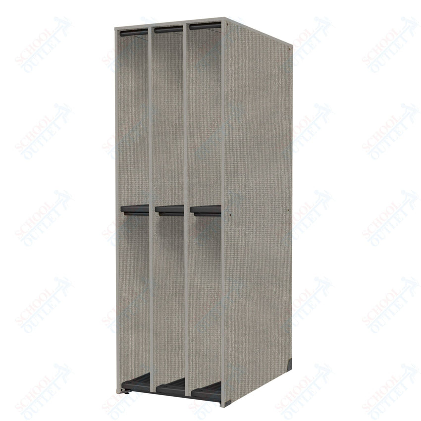 Marco Band - Stor Collection 6 Compartment 38" Deep Instrument Storage Cabinet 84"H (BS107) - SchoolOutlet