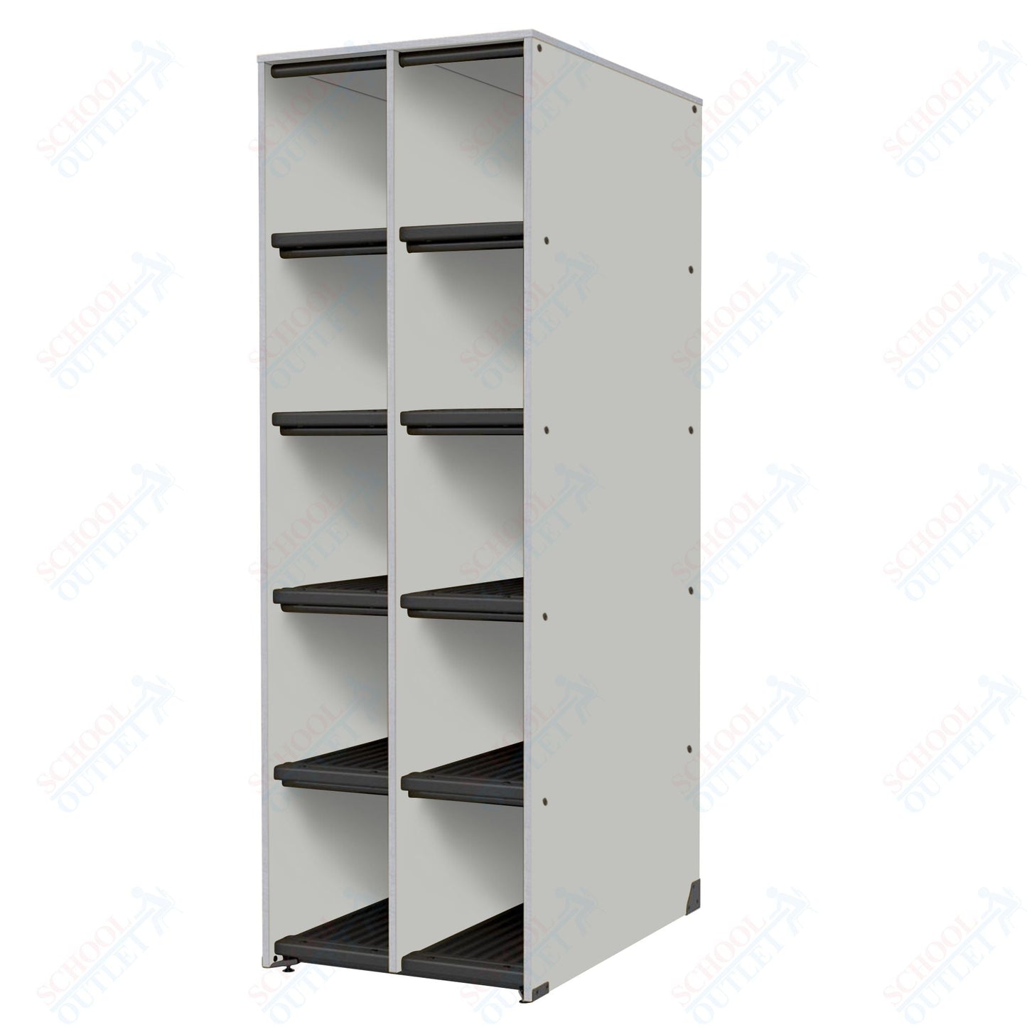 Marco Band - Stor Collection 10 Compartment 27" Deep Instrument Storage Cabinet 84"H (BS110) - SchoolOutlet