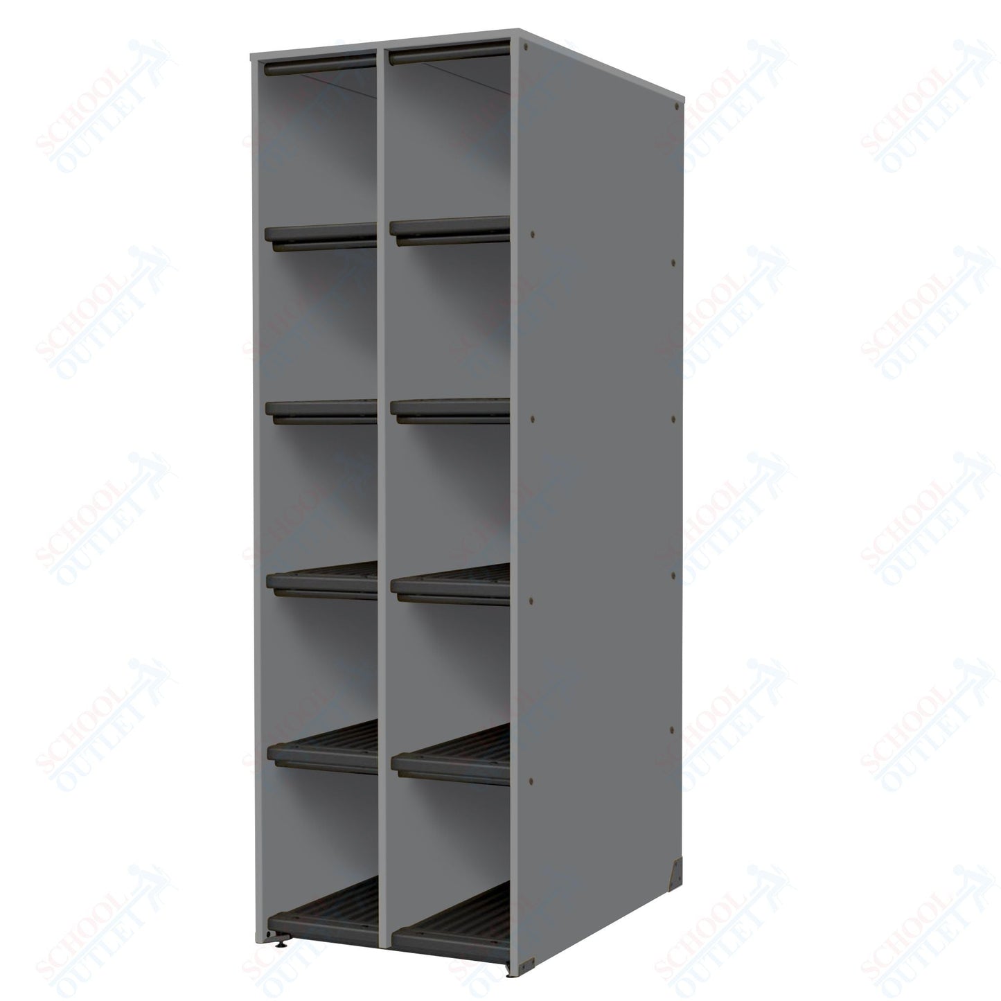 Marco Band - Stor Collection 10 Compartment 27" Deep Instrument Storage Cabinet 84"H (BS110) - SchoolOutlet