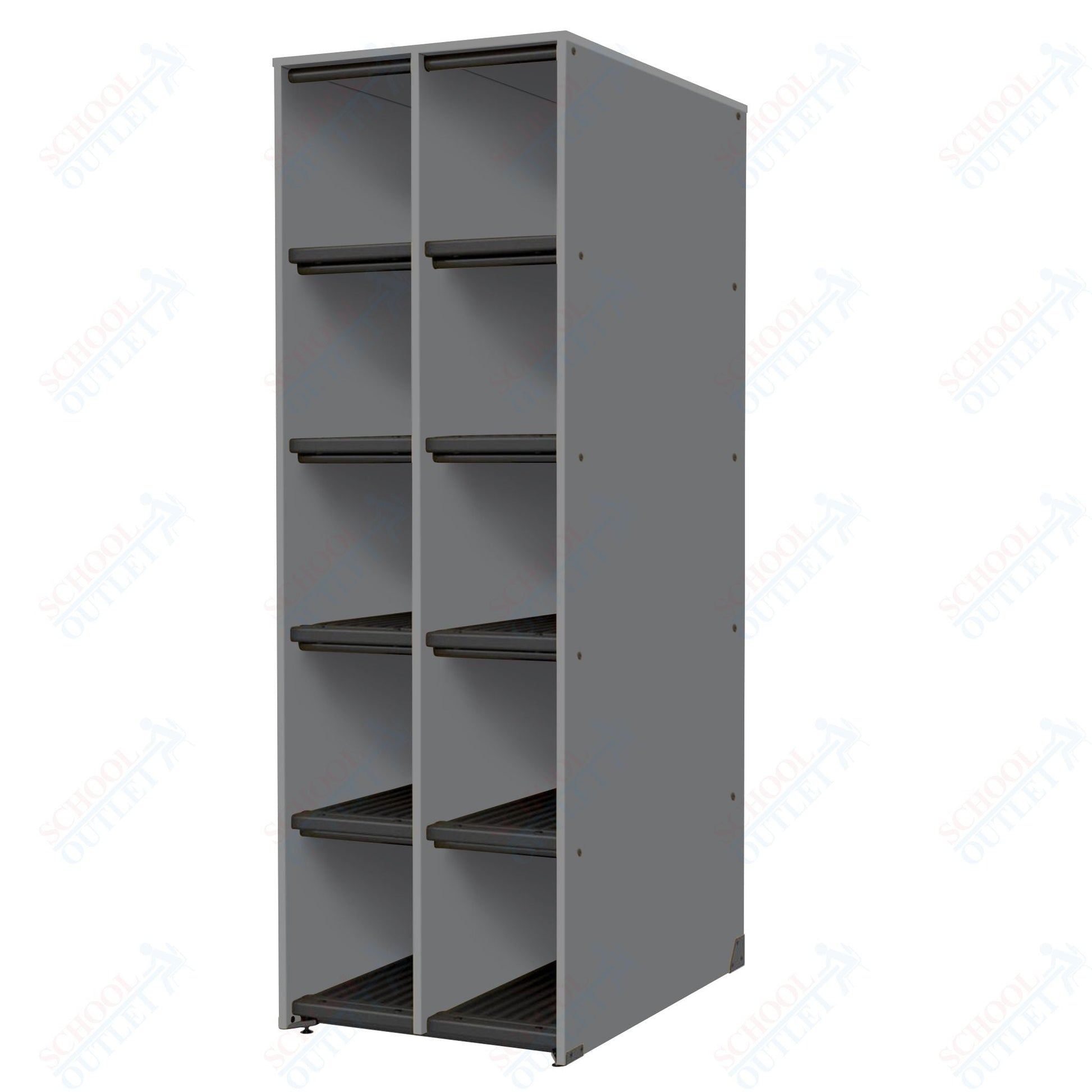 Marco Band - Stor Collection 10 Compartment 27" Deep Instrument Storage Cabinet 84"H (BS110) - SchoolOutlet