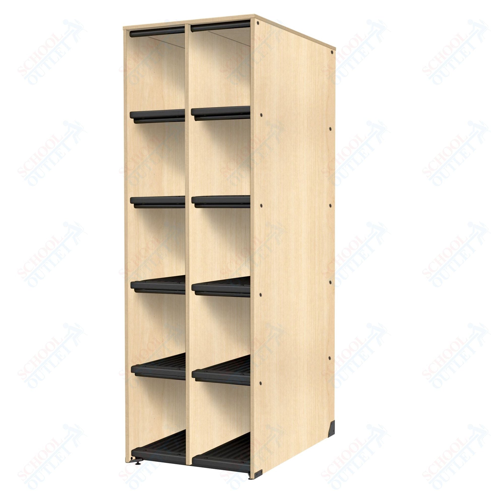 Marco Band - Stor Collection 10 Compartment 27" Deep Instrument Storage Cabinet 84"H (BS110) - SchoolOutlet