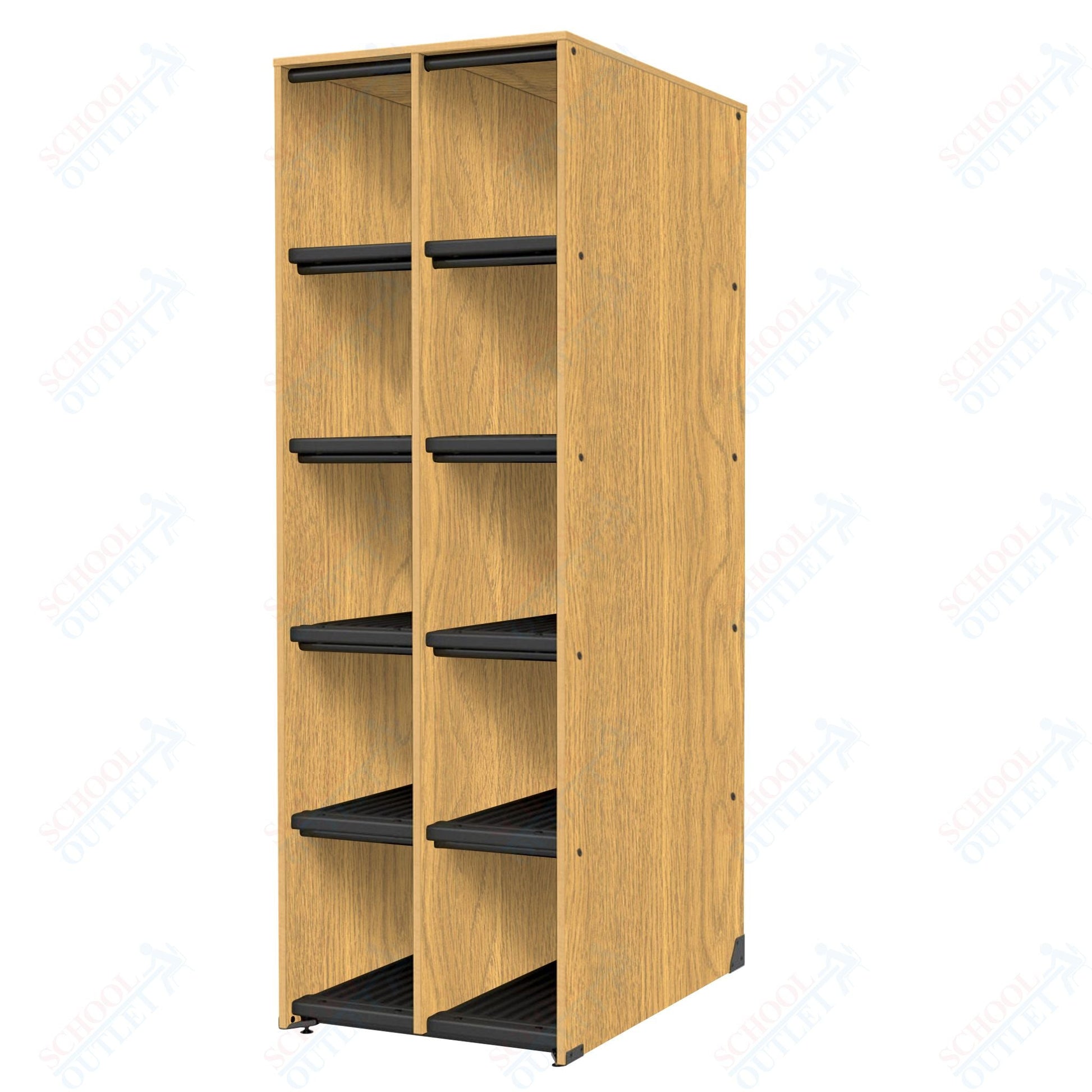 Marco Band - Stor Collection 10 Compartment 27" Deep Instrument Storage Cabinet 84"H (BS110) - SchoolOutlet