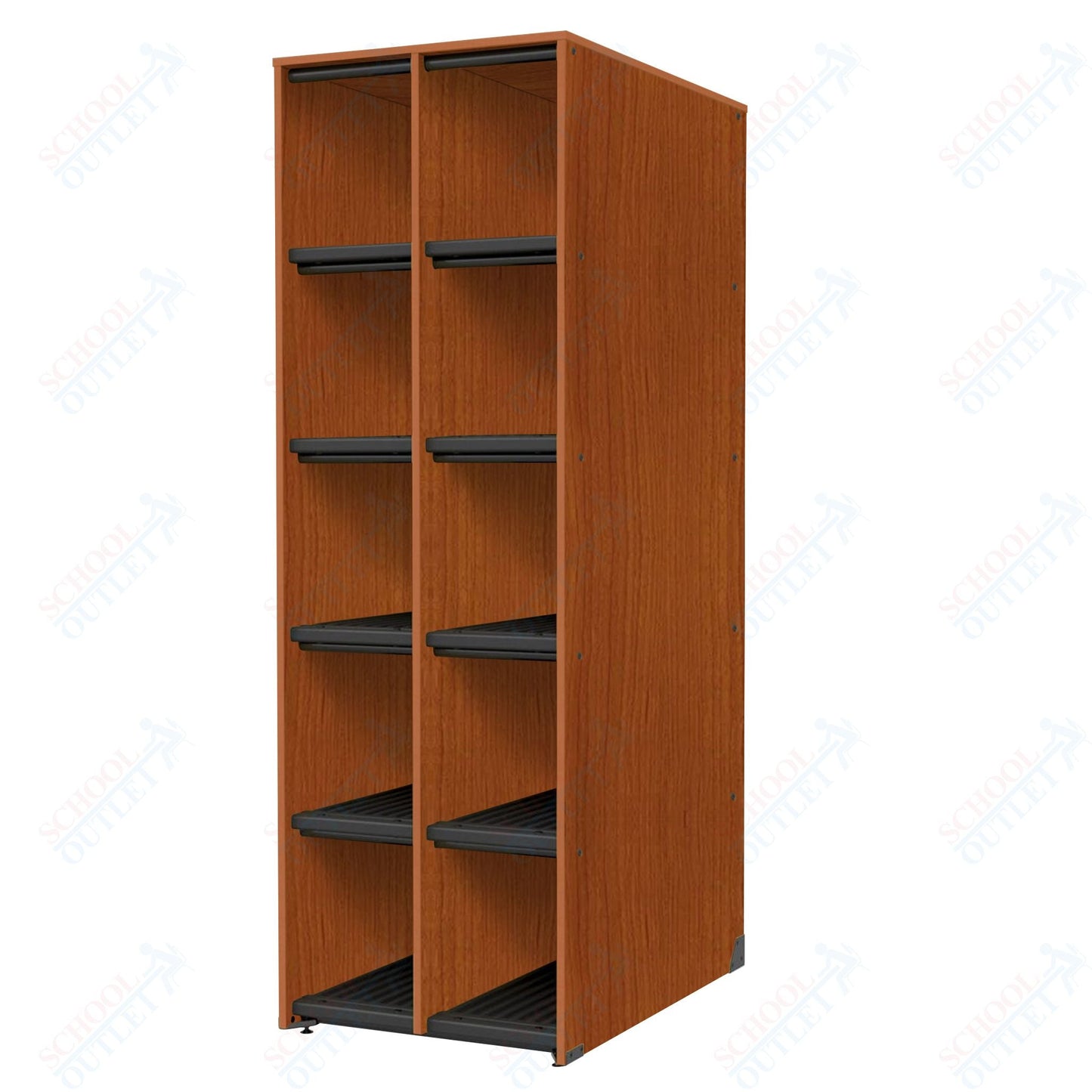 Marco Band - Stor Collection 10 Compartment 27" Deep Instrument Storage Cabinet 84"H (BS110) - SchoolOutlet