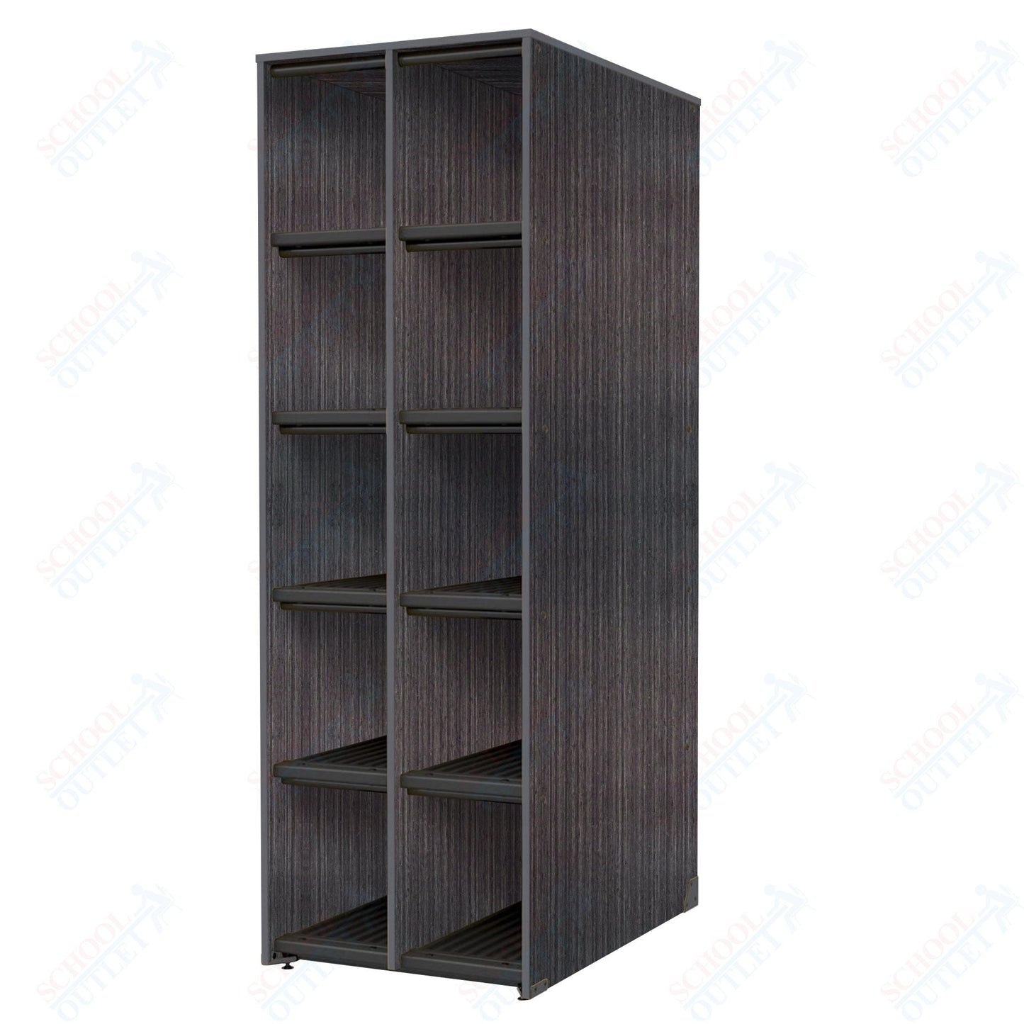 Marco Band - Stor Collection 10 Compartment 27" Deep Instrument Storage Cabinet 84"H (BS110) - SchoolOutlet