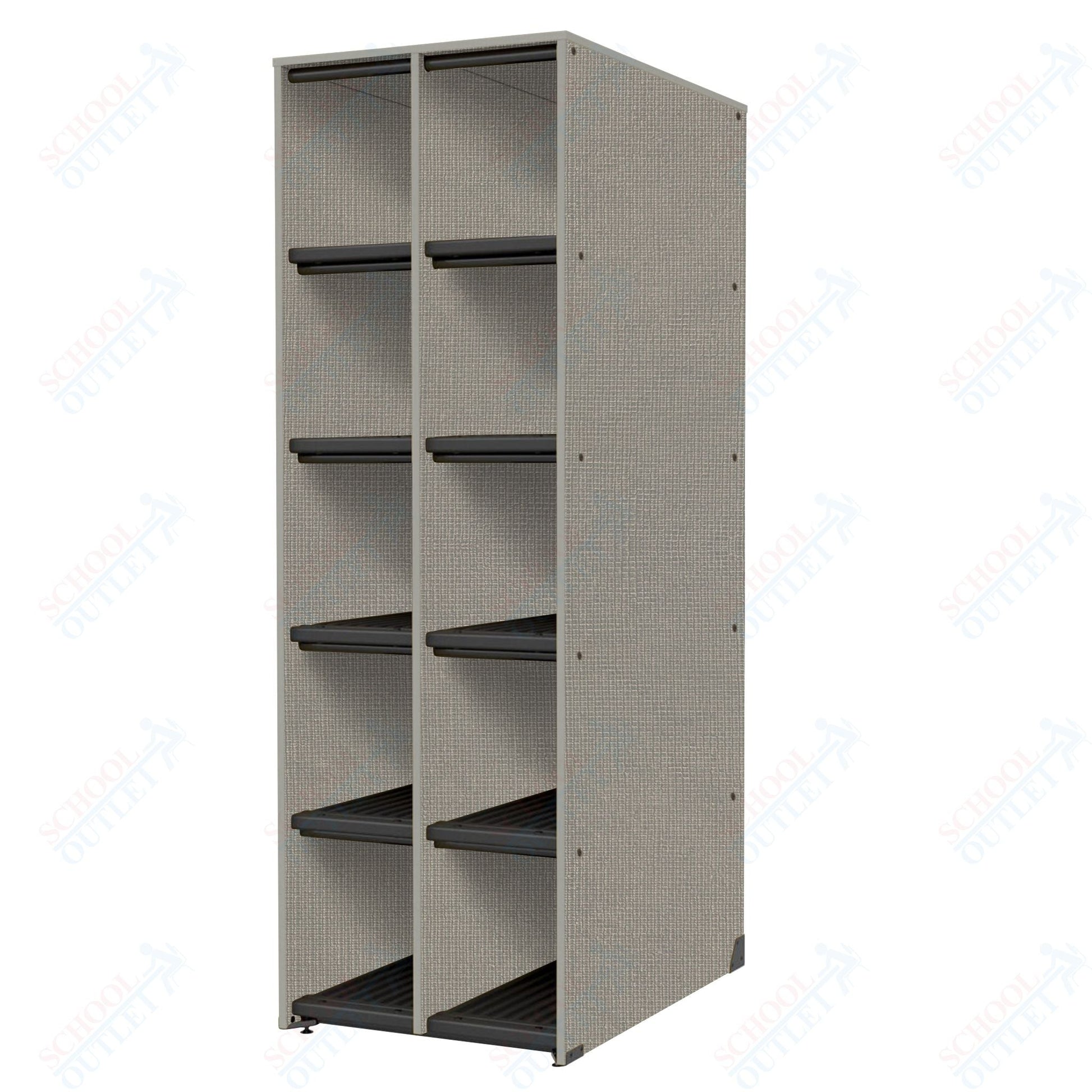Marco Band - Stor Collection 10 Compartment 27" Deep Instrument Storage Cabinet 84"H (BS110) - SchoolOutlet