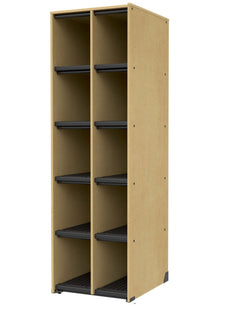 Marco Band-Stor Collection 10 Narrow Compartment 27" Deep Instrument Storage Cabinet 84"H (BS110N)