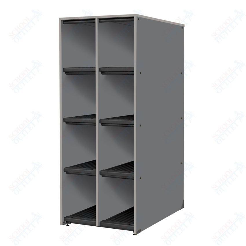 Marco Band - Stor Collection 8 Compartment 29" Deep Instrument Storage Cabinet 68"H (BS112) - SchoolOutlet