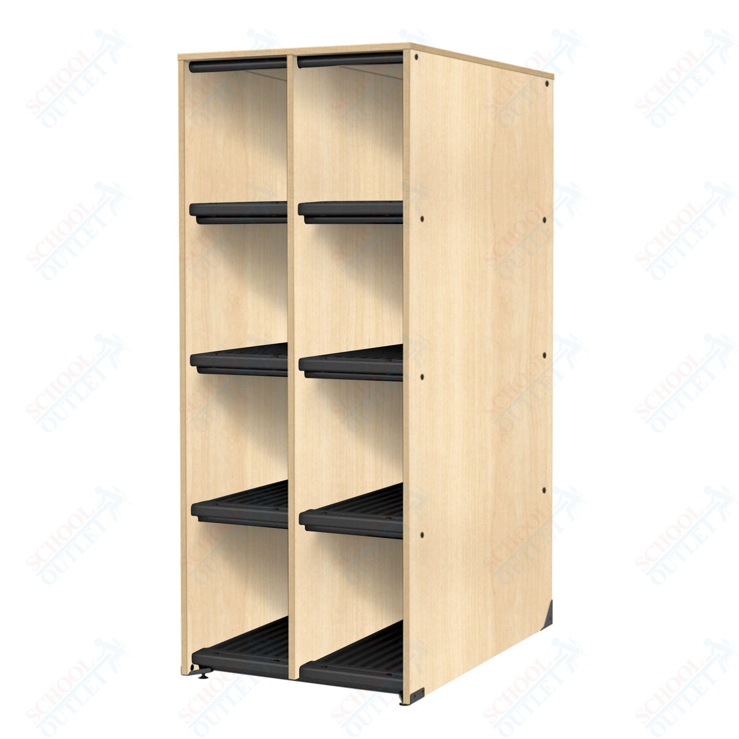Marco Band - Stor Collection 8 Compartment 29" Deep Instrument Storage Cabinet 68"H (BS112) - SchoolOutlet