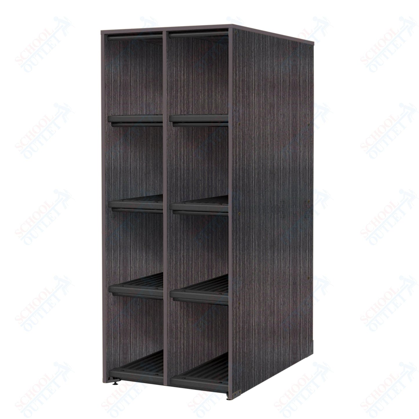 Marco Band - Stor Collection 8 Compartment 29" Deep Instrument Storage Cabinet 68"H (BS112) - SchoolOutlet