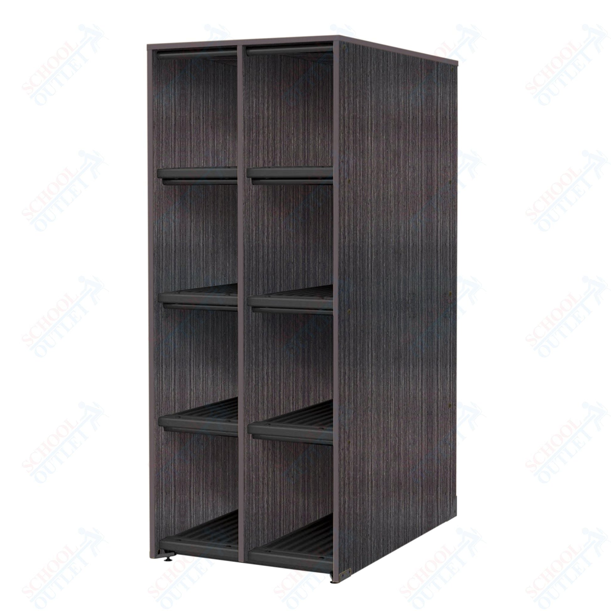 Marco Band - Stor Collection 8 Compartment 29" Deep Instrument Storage Cabinet 68"H (BS112) - SchoolOutlet