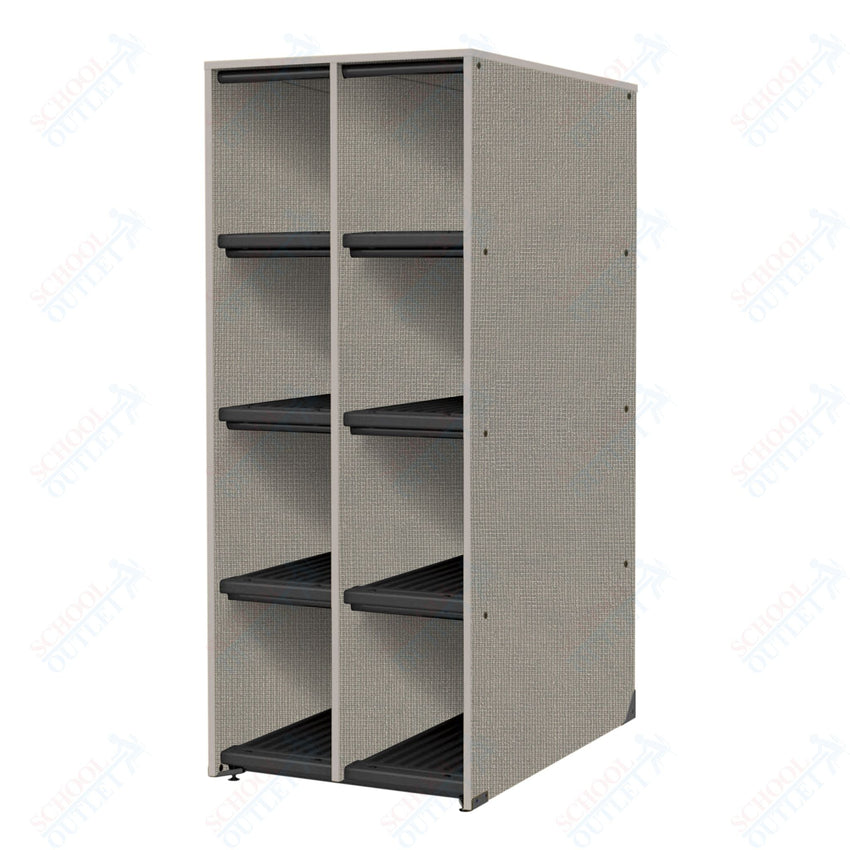 Marco Band - Stor Collection 8 Compartment 29" Deep Instrument Storage Cabinet 68"H (BS112) - SchoolOutlet