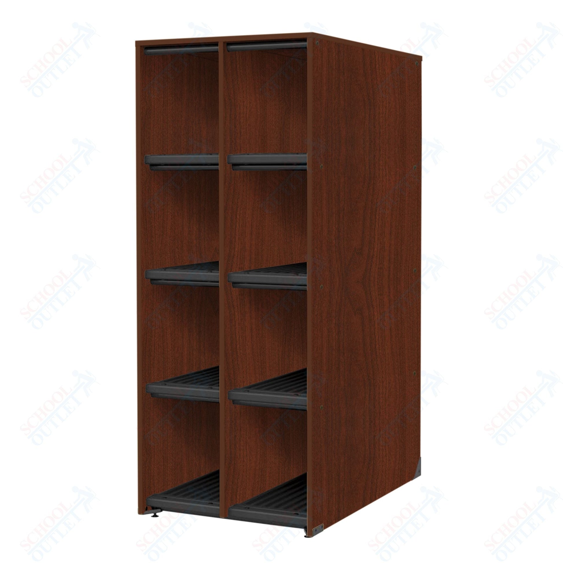 Marco Band - Stor Collection 8 Compartment 29" Deep Instrument Storage Cabinet 68"H (BS112) - SchoolOutlet