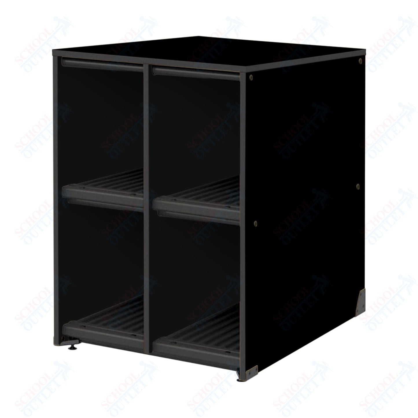 Marco Band - Stor Collection 4 Compartment 29" Deep Instrument Storage Cabinet 36"H (BS114) - SchoolOutlet