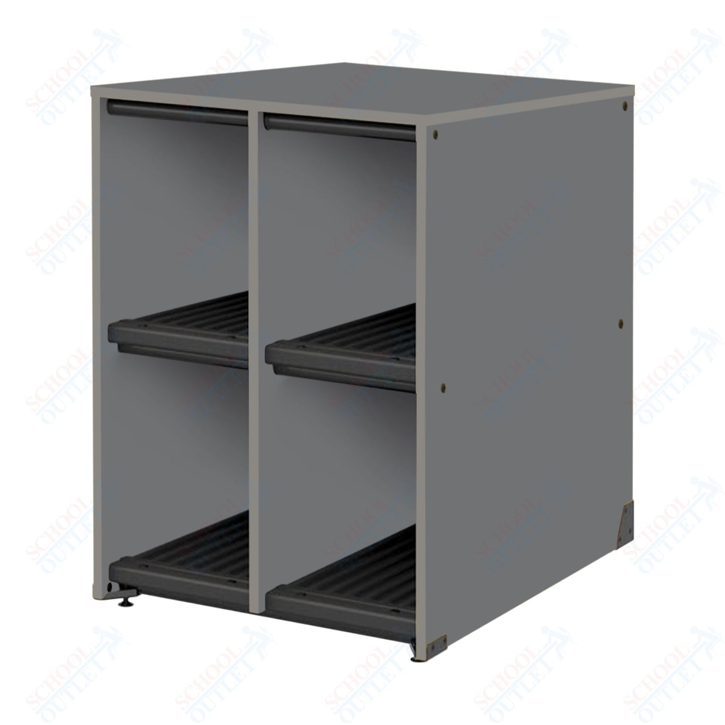 Marco Band - Stor Collection 4 Compartment 29" Deep Instrument Storage Cabinet 36"H (BS114) - SchoolOutlet