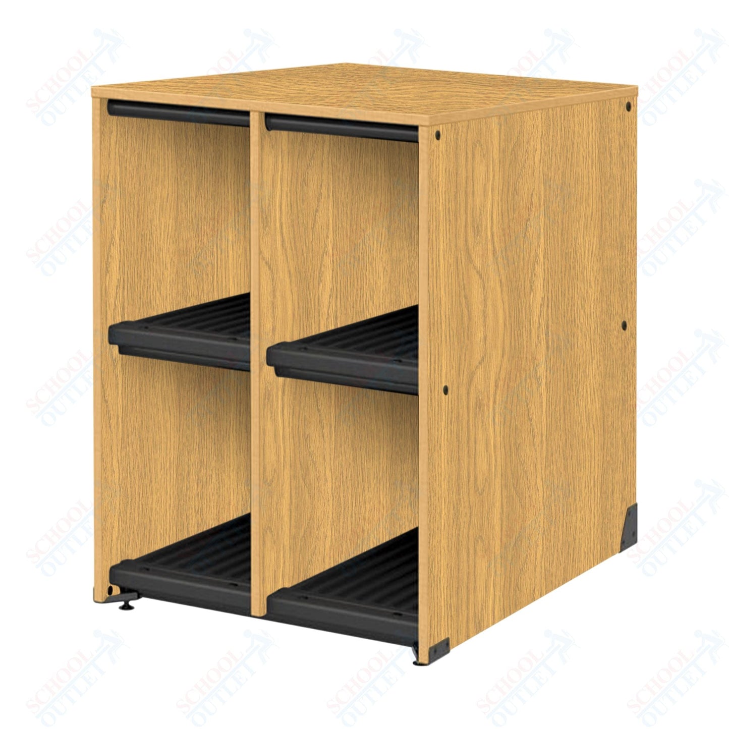 Marco Band - Stor Collection 4 Compartment 29" Deep Instrument Storage Cabinet 36"H (BS114) - SchoolOutlet
