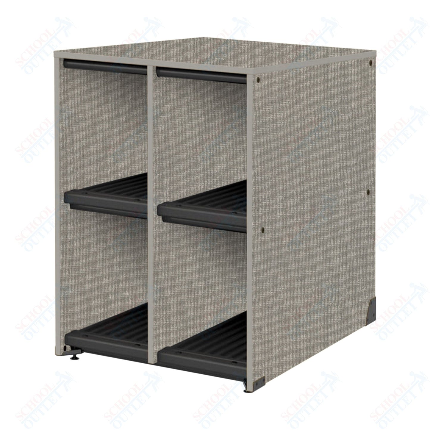 Marco Band - Stor Collection 4 Compartment 29" Deep Instrument Storage Cabinet 36"H (BS114) - SchoolOutlet