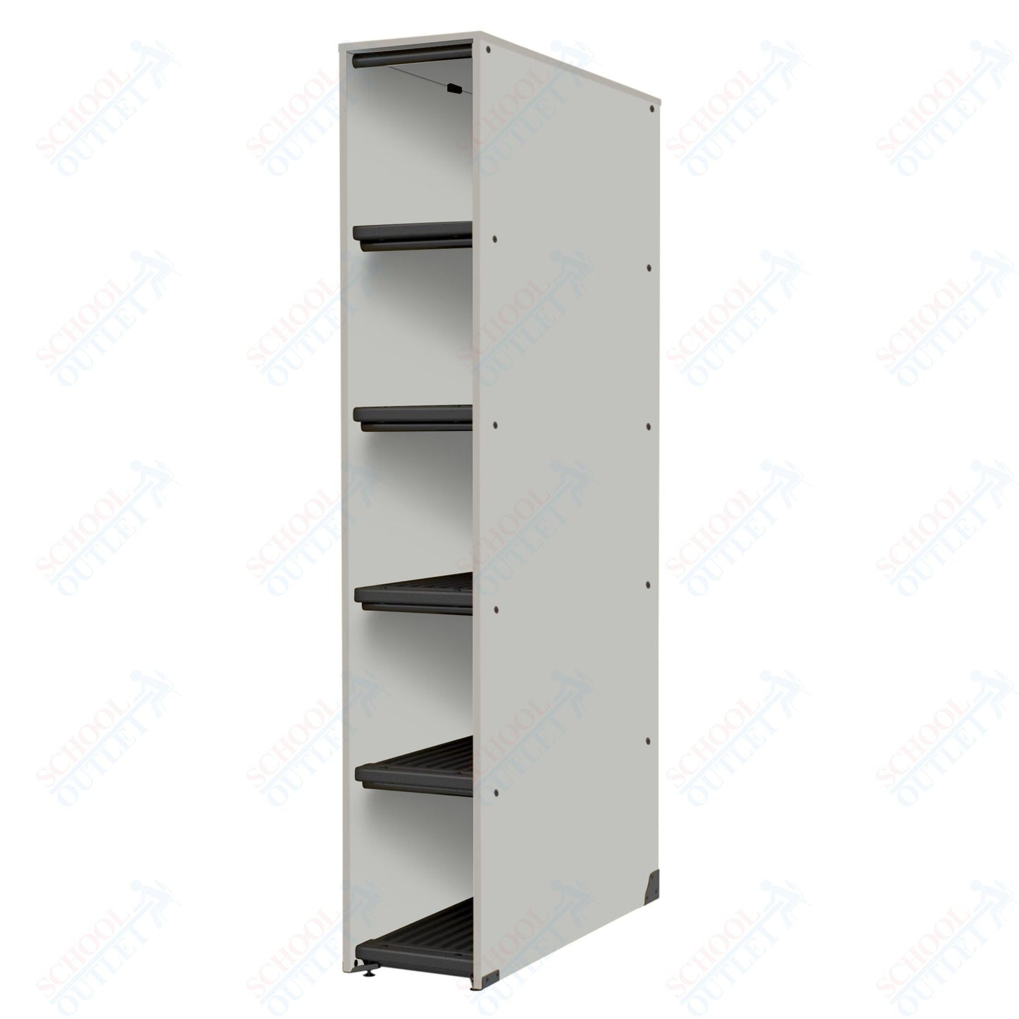 Marco Band - Stor Collection 5 Compartment 40" Deep Instrument Storage Cabinet 84"H (BS117) - SchoolOutlet