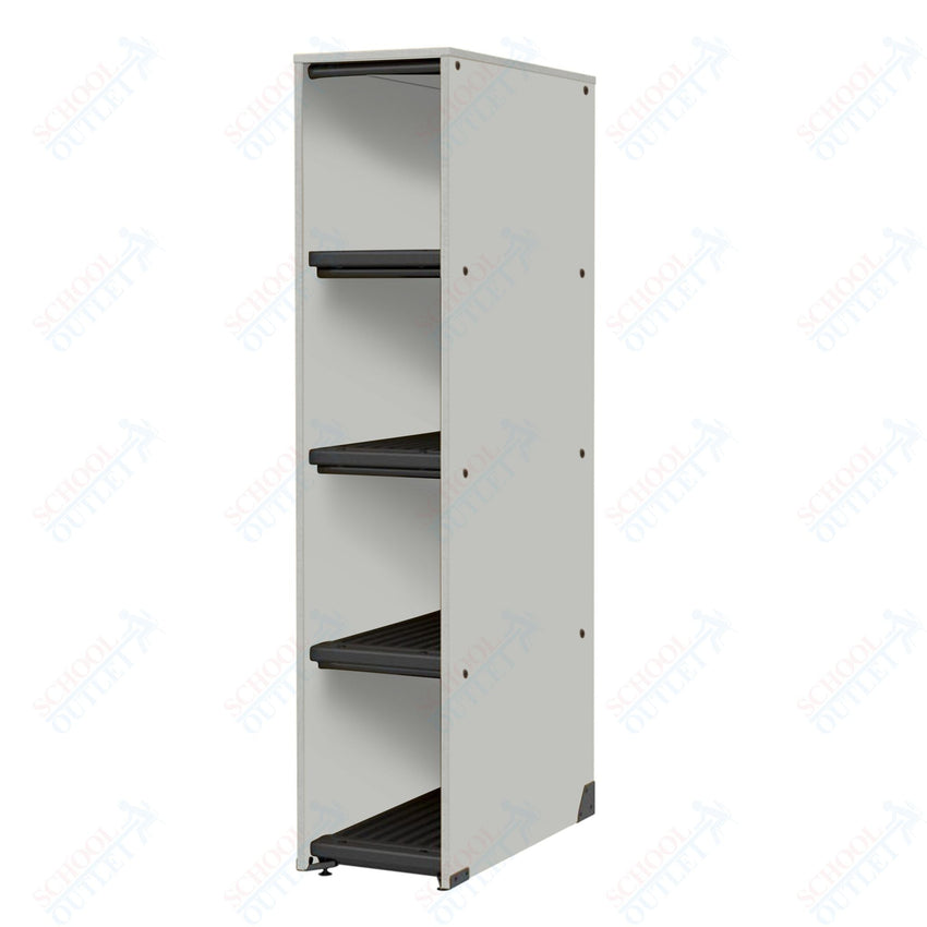 Marco Band - Stor Collection 4 Compartment 29" Deep Instrument Storage Cabinet 68"H (BS118) - SchoolOutlet