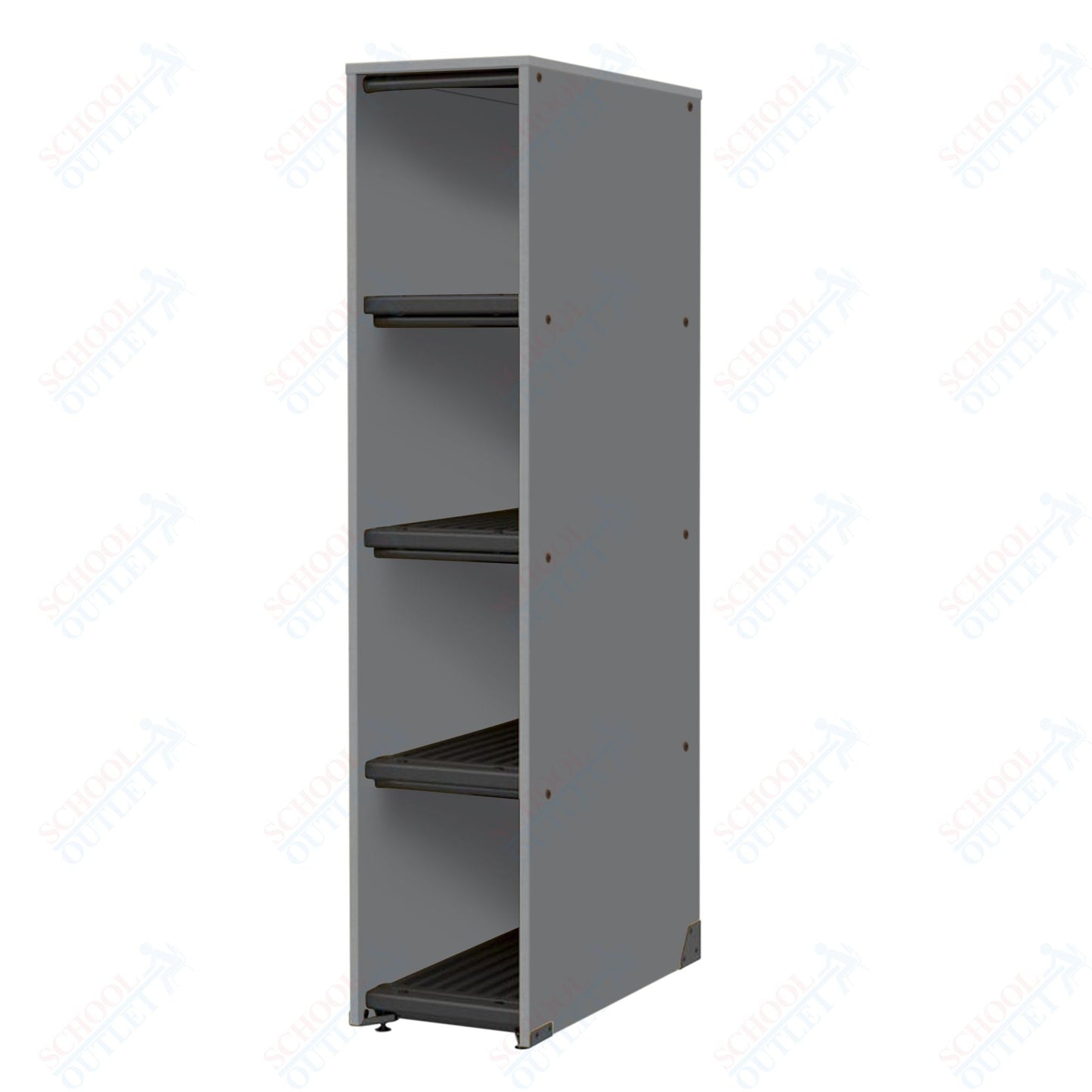 Marco Band - Stor Collection 4 Compartment 29" Deep Instrument Storage Cabinet 68"H (BS118) - SchoolOutlet