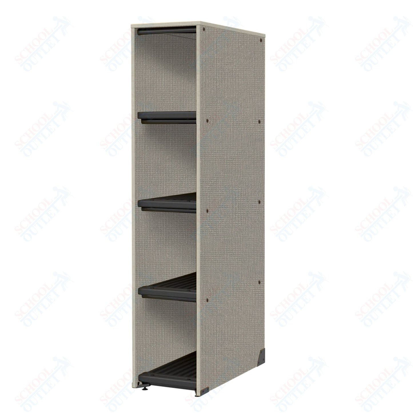 Marco Band - Stor Collection 4 Compartment 29" Deep Instrument Storage Cabinet 68"H (BS118) - SchoolOutlet