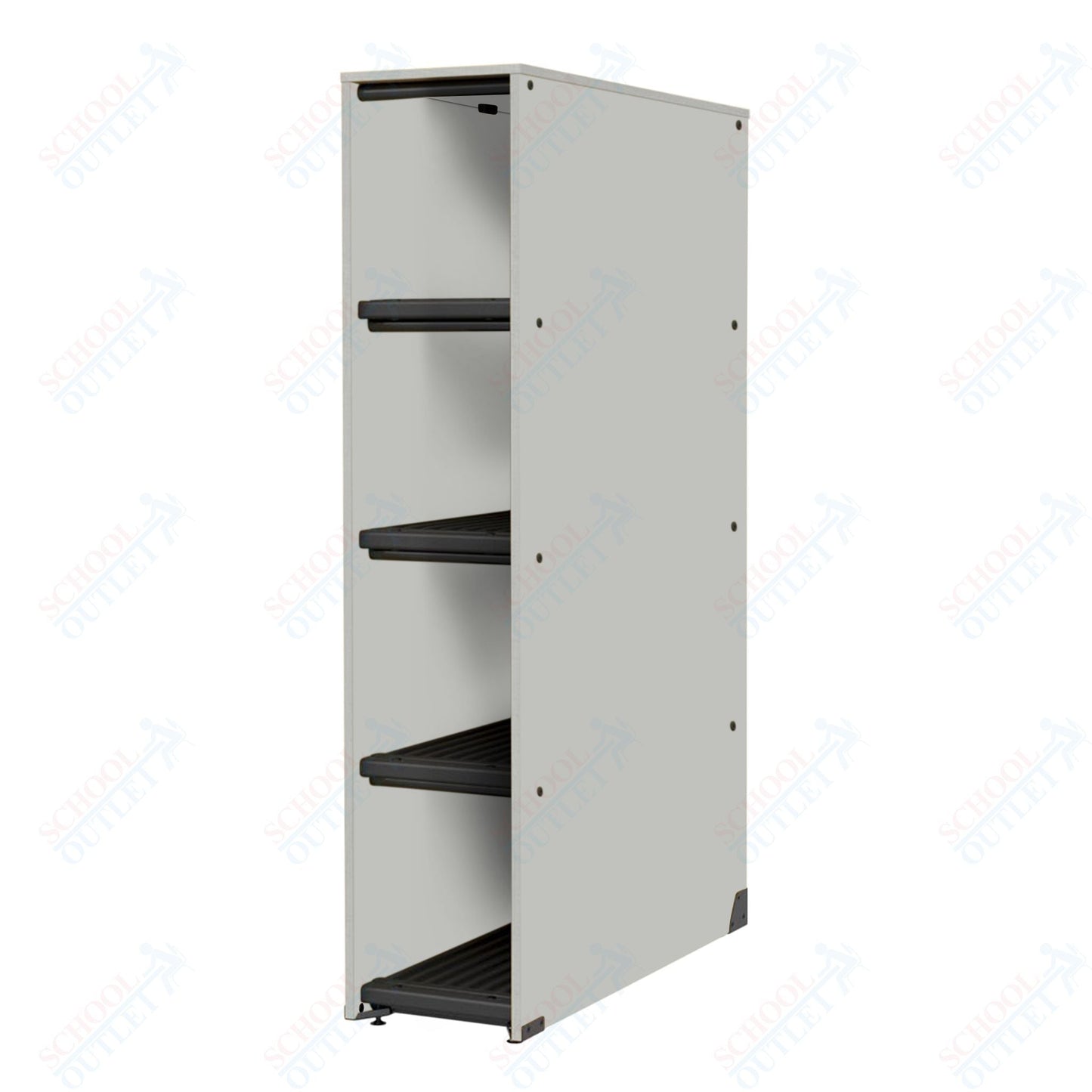 Marco Band - Stor Collection 4 Compartment 40" Deep Instrument Storage Cabinet 68"H (BS119) - SchoolOutlet