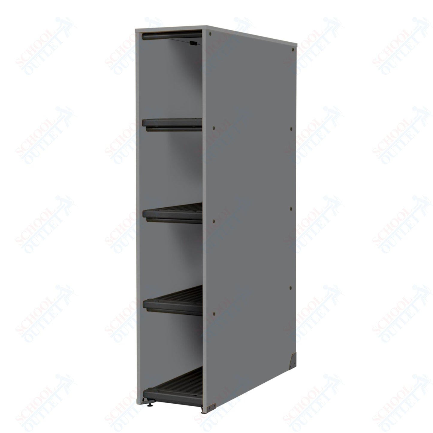 Marco Band - Stor Collection 4 Compartment 40" Deep Instrument Storage Cabinet 68"H (BS119) - SchoolOutlet