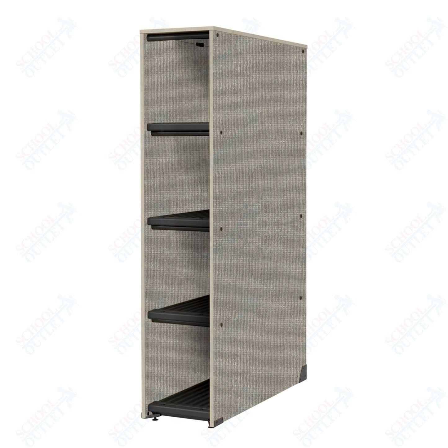 Marco Band - Stor Collection 4 Compartment 40" Deep Instrument Storage Cabinet 68"H (BS119) - SchoolOutlet
