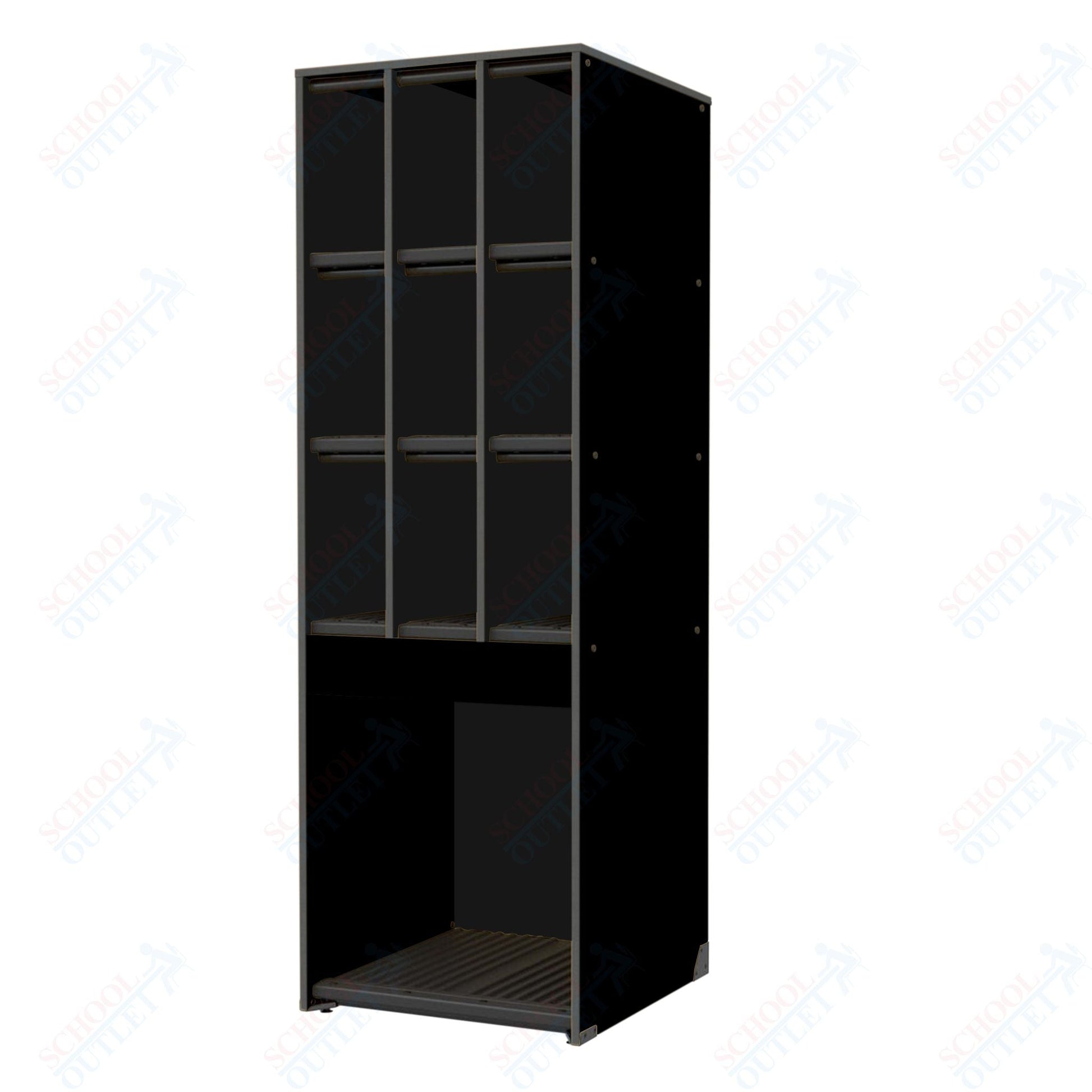 Marco Band - Stor Collection 9 Small/1 Large Compartment 29" Deep Instrument Storage Cabinet 84"H (BS130) - SchoolOutlet