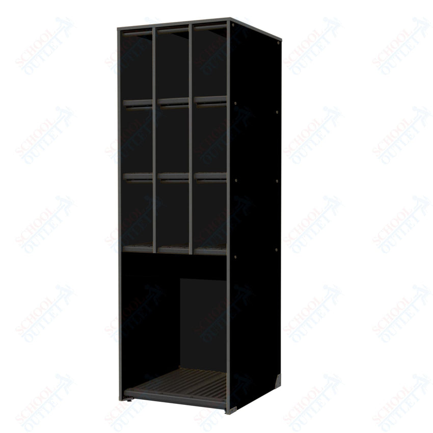Marco Band - Stor Collection 9 Small/1 Large Compartment 29" Deep Instrument Storage Cabinet 84"H (BS130) - SchoolOutlet