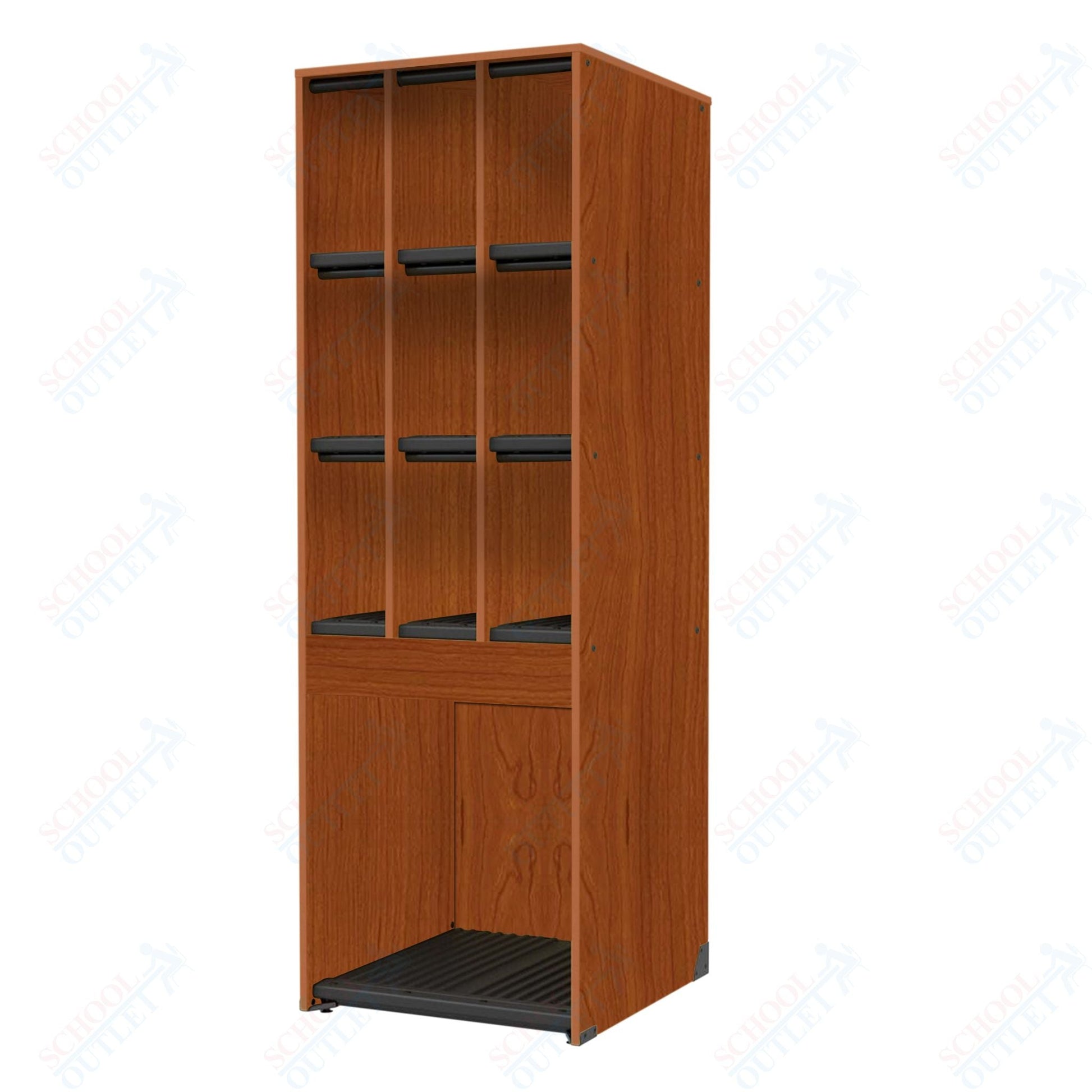 Marco Band - Stor Collection 9 Small/1 Large Compartment 29" Deep Instrument Storage Cabinet 84"H (BS130) - SchoolOutlet