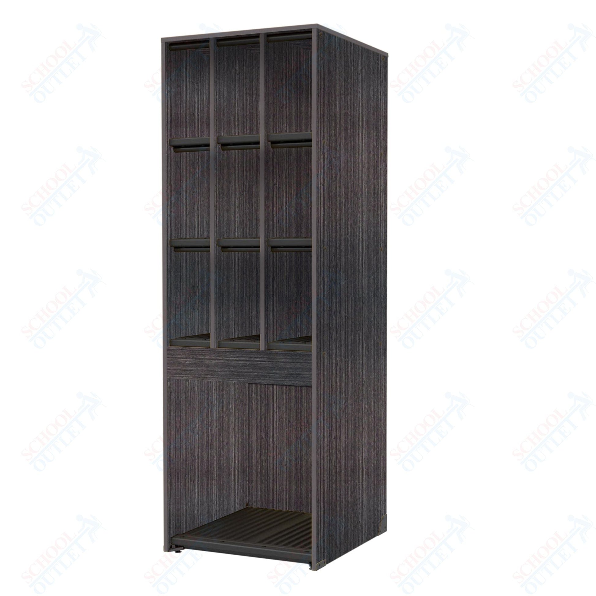 Marco Band - Stor Collection 9 Small/1 Large Compartment 29" Deep Instrument Storage Cabinet 84"H (BS130) - SchoolOutlet