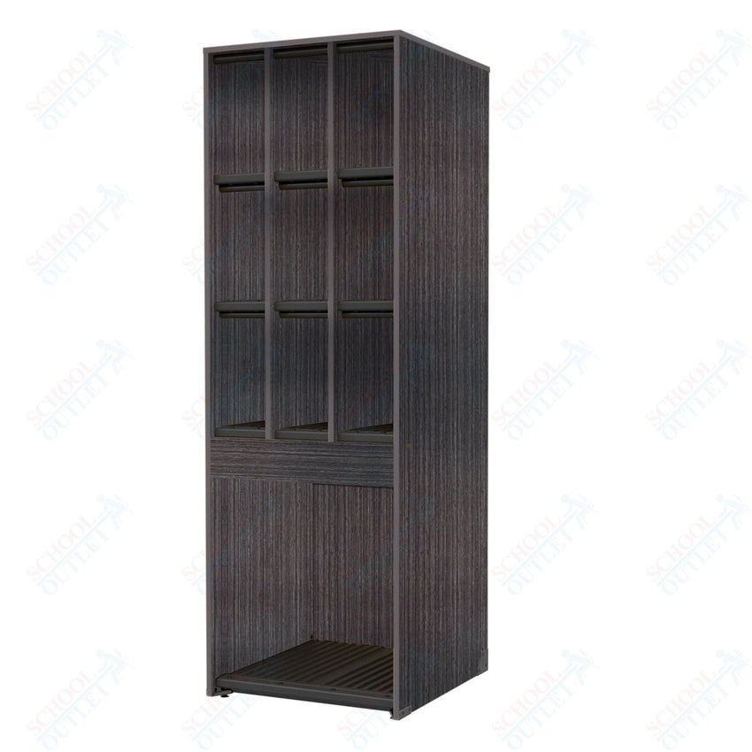 Marco Band - Stor Collection 9 Small/1 Large Compartment 29" Deep Instrument Storage Cabinet 84"H (BS130) - SchoolOutlet