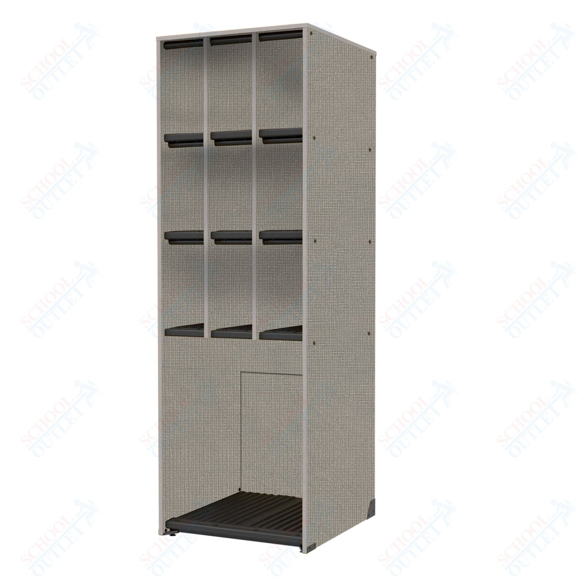 Marco Band - Stor Collection 9 Small/1 Large Compartment 29" Deep Instrument Storage Cabinet 84"H (BS130) - SchoolOutlet