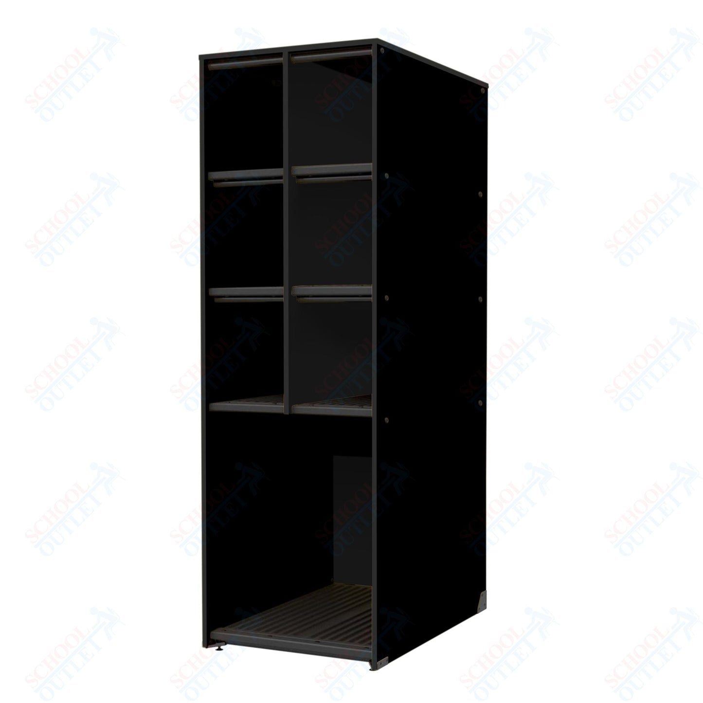 Marco Band - Stor Collection 6 Small/1 Large Compartment 29" Deep Instrument Storage Cabinet 84"H (BS132) - SchoolOutlet