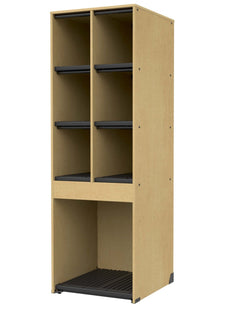 Marco Band-Stor Collection 6 Small/1 Large Compartment 29" Deep Instrument Storage Cabinet 84"H (BS132)