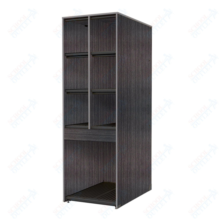 Marco Band - Stor Collection 6 Small/1 Large Compartment 29" Deep Instrument Storage Cabinet 84"H (BS132) - SchoolOutlet