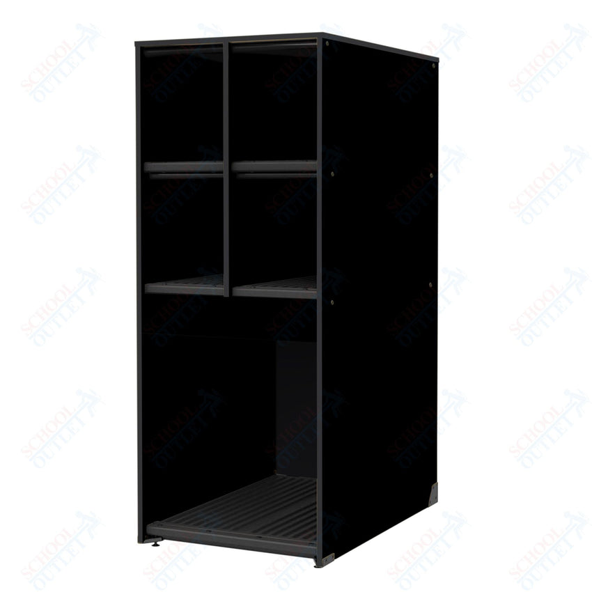 Marco Band - Stor Collection 4 Small/1 Large Compartment 29" Deep Instrument Storage Cabinet 68"H (BS136) - SchoolOutlet