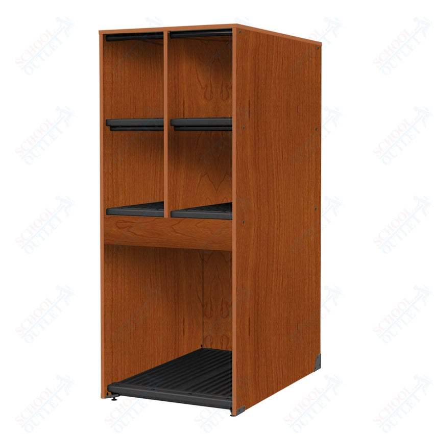 Marco Band - Stor Collection 4 Small/1 Large Compartment 29" Deep Instrument Storage Cabinet 68"H (BS136) - SchoolOutlet