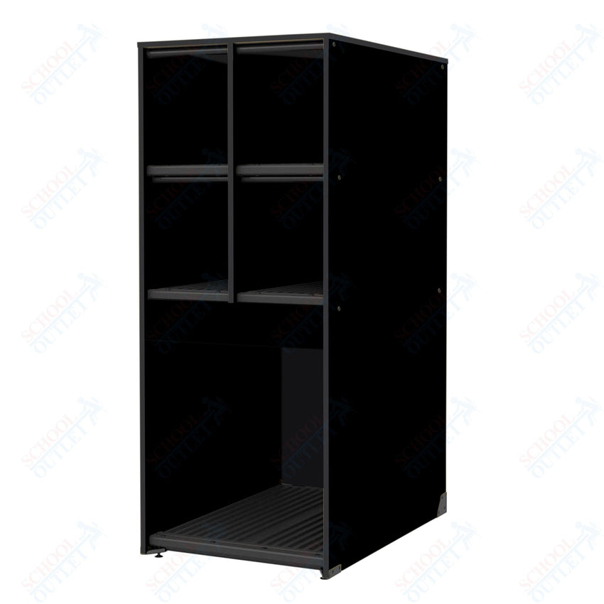 Marco Band - Stor Collection 4 Small/1 Large Compartment 40" Deep Instrument Storage Cabinet 68"H (BS137) - SchoolOutlet