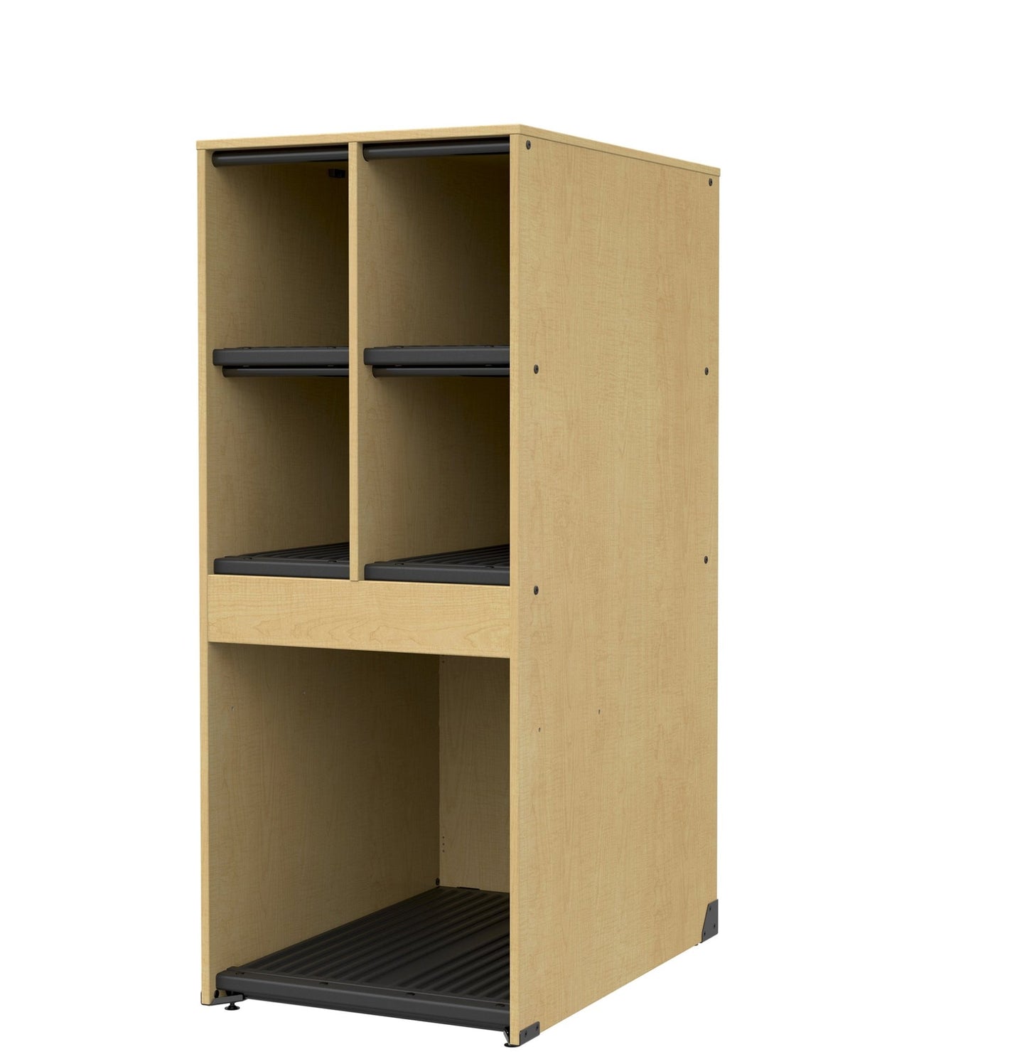 Marco Band - Stor Collection 4 Small/1 Large Compartment 40" Deep Instrument Storage Cabinet 68"H (BS137) - SchoolOutlet
